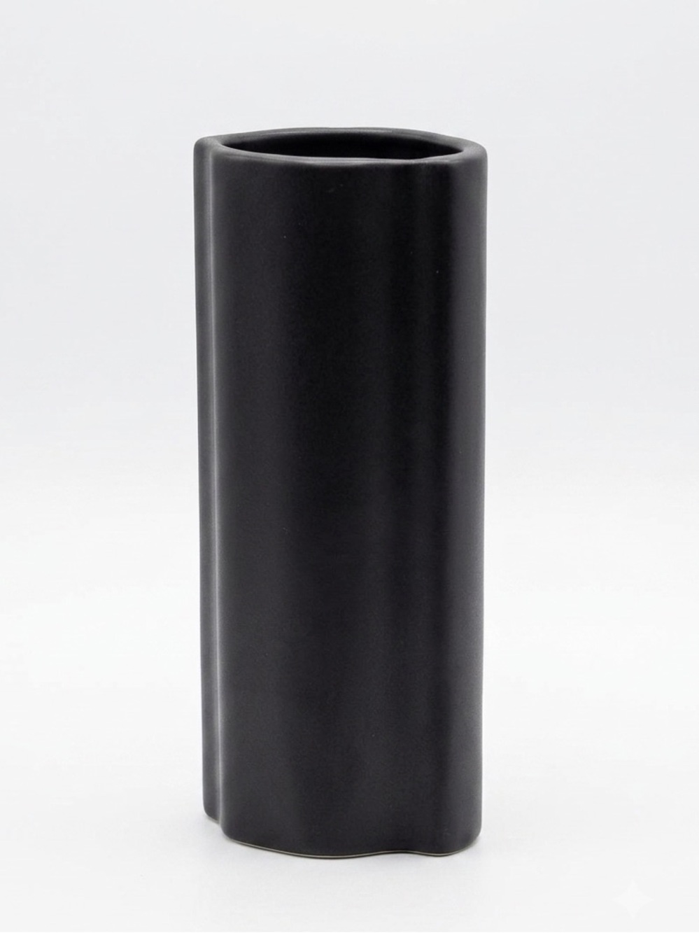 NIB Areaware Assembly Desk Vessel Black Stoneware Alex Proba Design